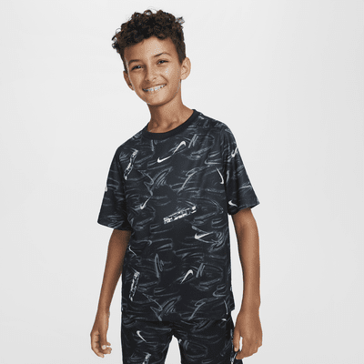 新品 大人気商品  (Boys') Kids' Big Multi Nike Dri-FIT Nike.com Top. Short-Sleeve ウォーキング・ランニングウェア